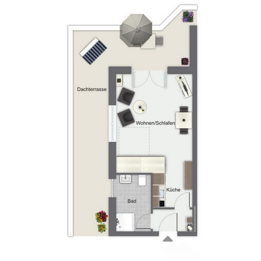 Duenenblick Wohnung 49 博尔滕哈根 外观 照片